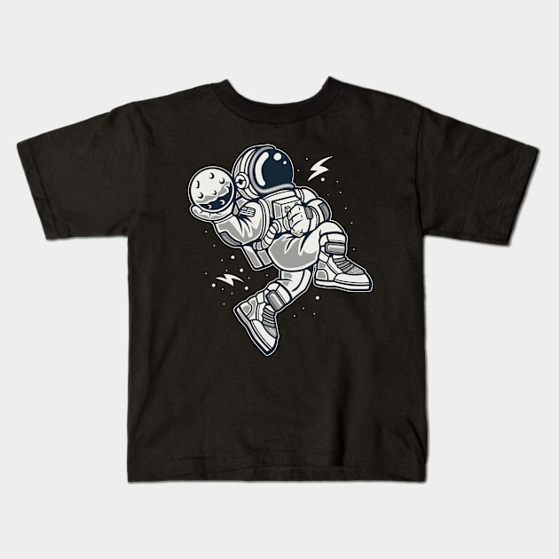 Space dunk Kids T-Shirt by Space heights